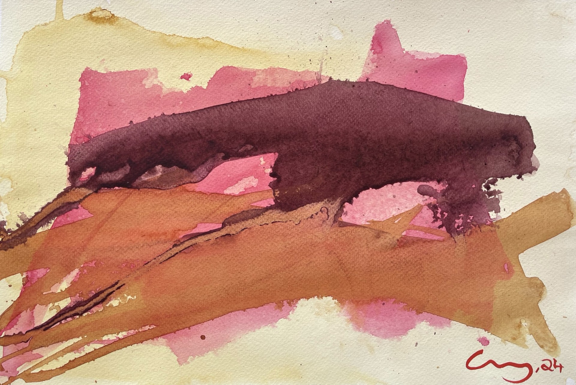 Shadows Through the Rocks I